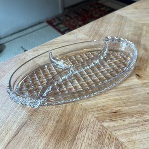Victorian 3 part Relish dish by HEISEY